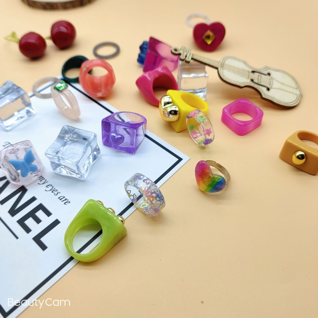 Nhẫn Đôi Hình Mèo Kuromi Melody Nhật Bản Dễ Thương