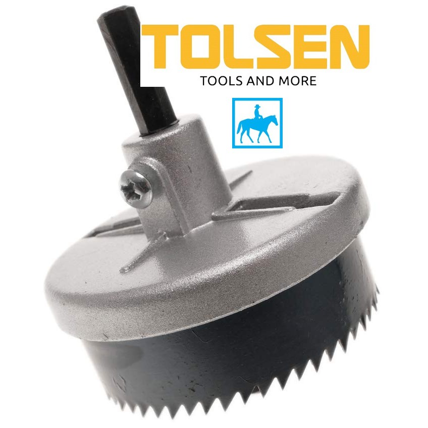 TOLSEN Bộ 7 mũi khoét lỗ gỗ từ 26mm tới 63mm 75869 Điện Sài Gòn