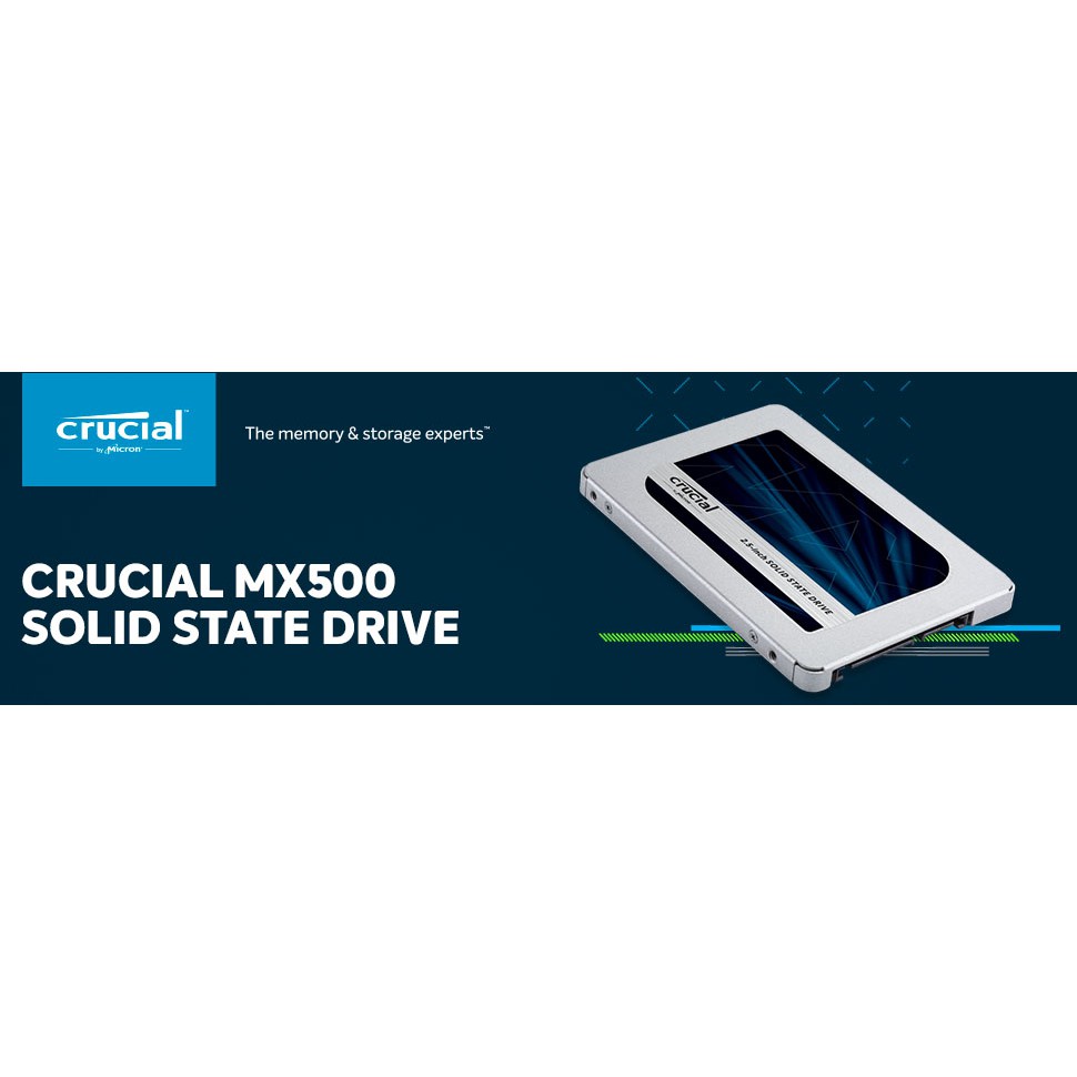 Ổ cứng SSD Crucial MX500 500GB / 1TB 2.5inch SATA3 - bảo hành 5 năm