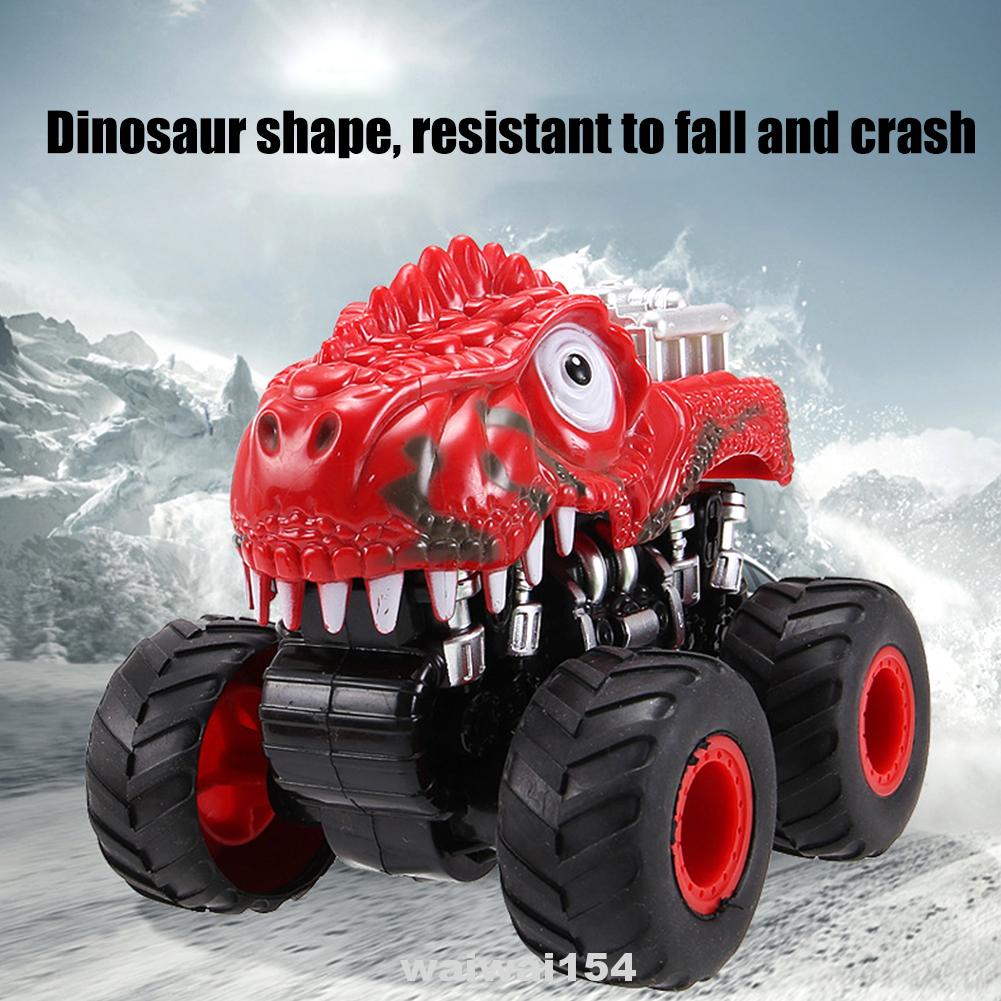 Xe đồ chơi kéo lưng hình khủng long phát triển trí thông minh cho bé