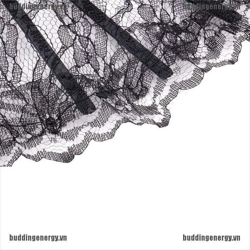 Quạt Ren Cô Gái Trung Hoa Phụ Kiện Cosplay Chụp Hình Lễ Tết Studio Đen Trắng | BigBuy360 - bigbuy360.vn