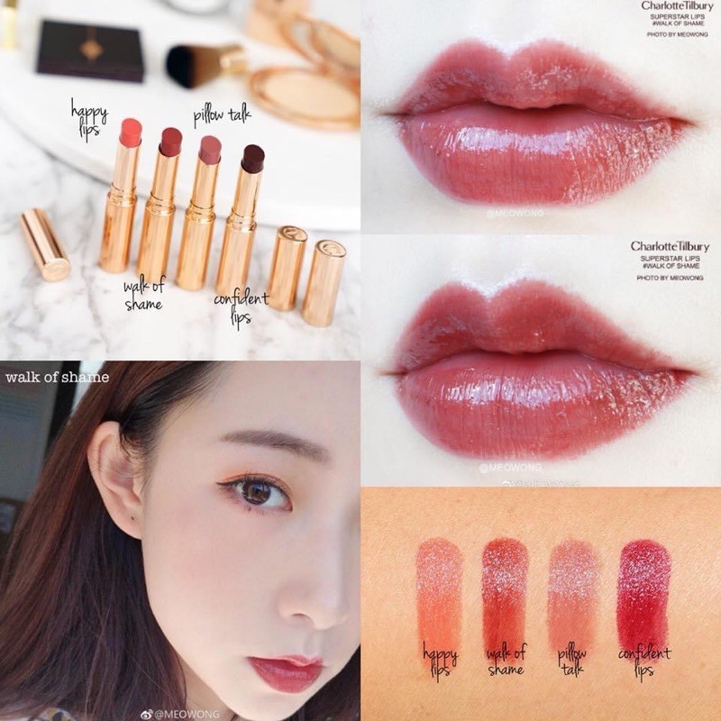 Charlotte Tilbury Walk Of Shame - Son Màu Siêu Dưỡng - Superstar Lips Lipstick 1.8g