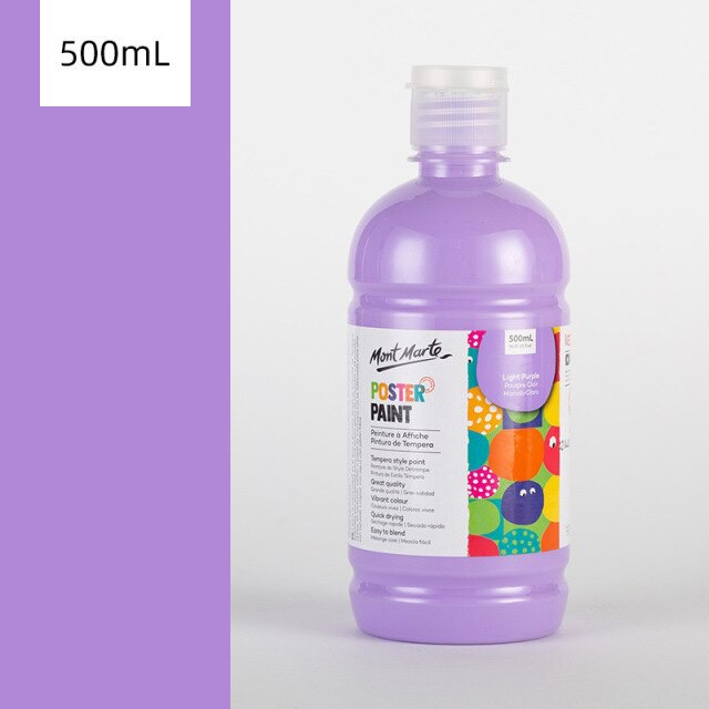 Màu Nước Poster Paint Mont Marte 500ml - Light Purple - MPST0010