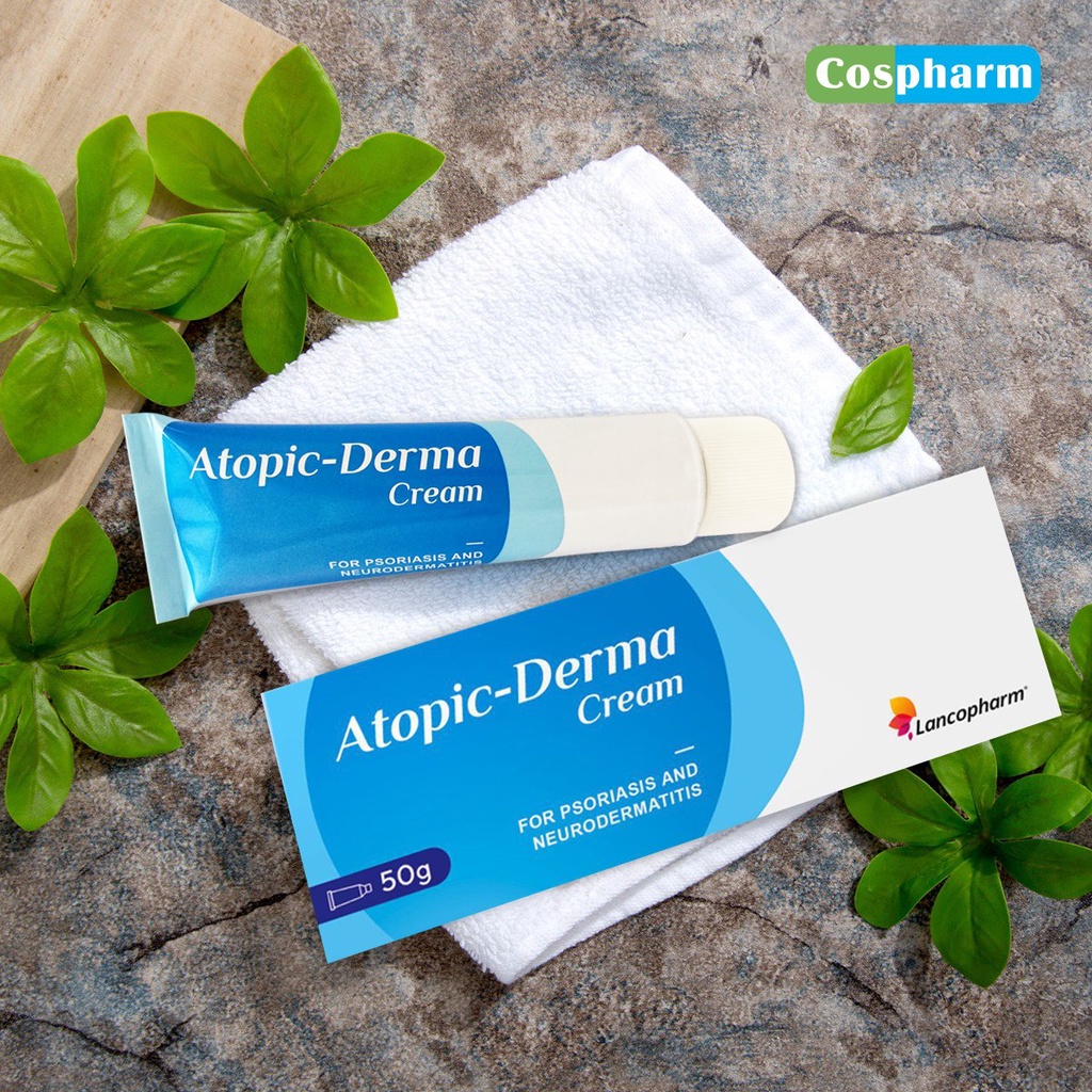 Kem Thoa Vảy Nến, Á Sừng, Viêm Da CREVIL - Lancopharm Atopic Derma Cream 50G