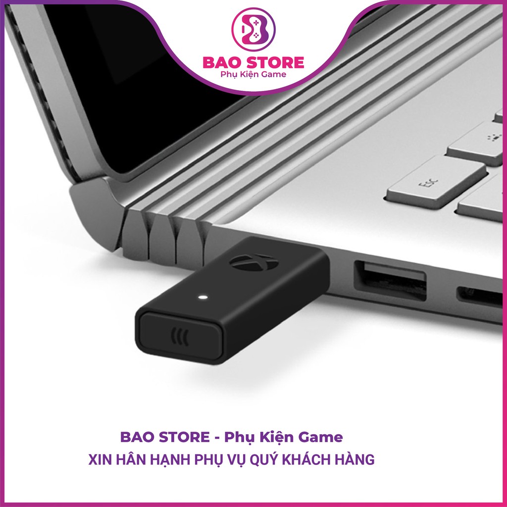 USB WIRELESS ADAPTER RECEIVER CHO TAY CẦM XBOX ONE/ XBOX ONE S - BỘ NHẬN SÓNG ĐỂ KẾT NỐI TAY CẦM KHÔNG DÂY XBOX ONE
