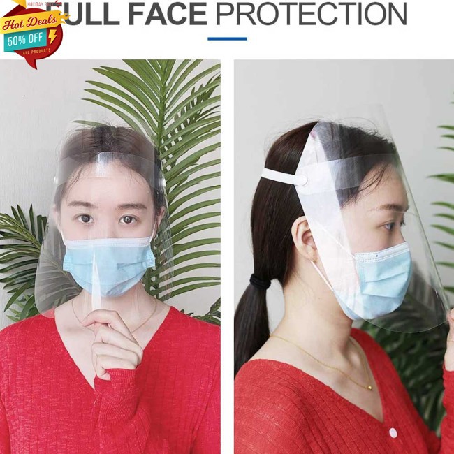 ✨Hàng Mới Về✨Kính Chống Dịch Tấm Chắn Giọt Bắn Face Shield Mặt Nạ Bảo Hộ NEO Phòng Chống Bụi Và Vi Khuẩn Nhựa Mika Trong Suốt