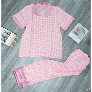 Đồ bộ PIJAMA LỤA TAY CỘC LATIN CAO CẤP