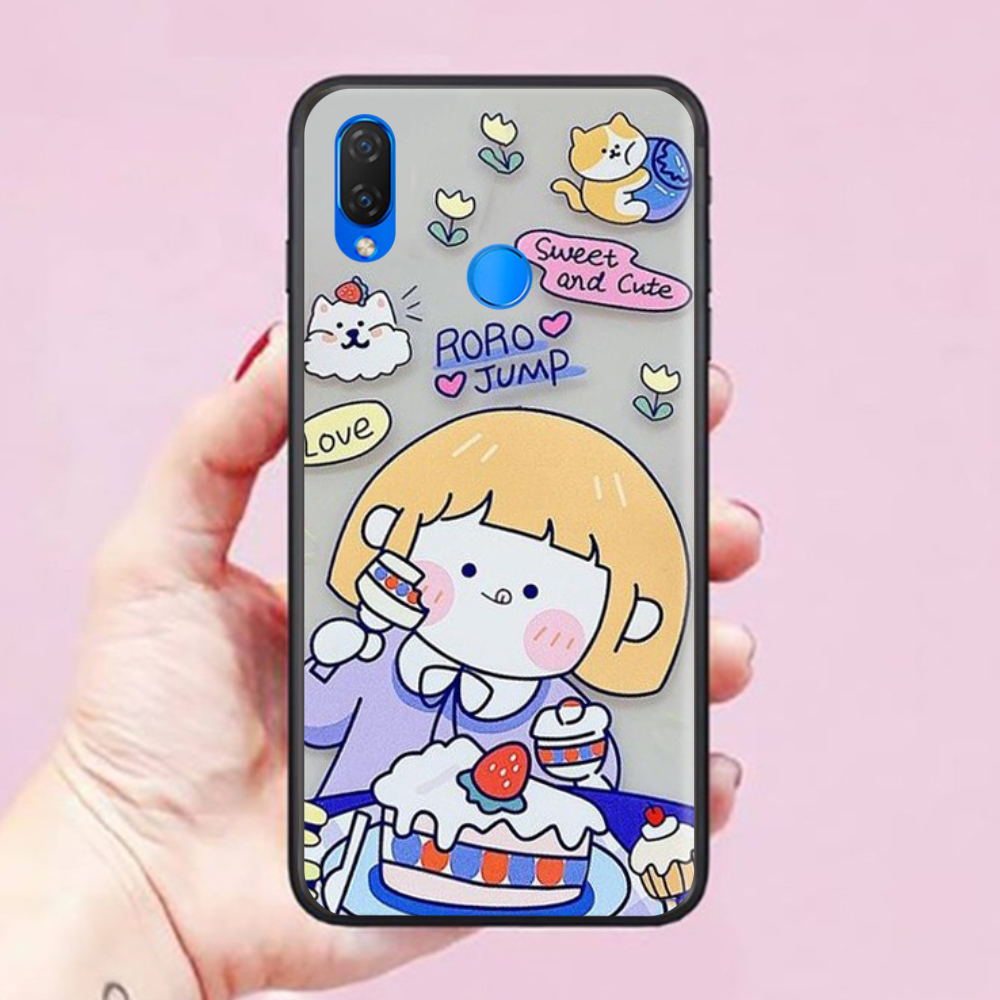 Ốp lưng Huawei Nova 7i / 5T / 4 / 3i / 3e / 2i / Y6P / Y6 Prime hình Baby Cute 04