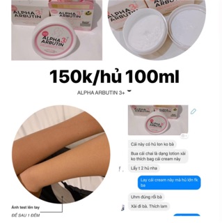 Kem trắng da Alpha Arbutin 3+