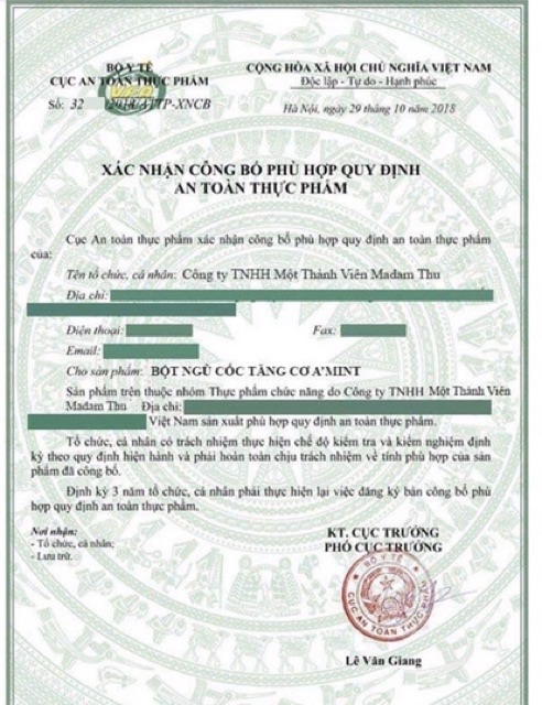 Bột Ngũ Cốc Tăng Vòng 1 A'mint - Tặng Kèm Tài Liệu