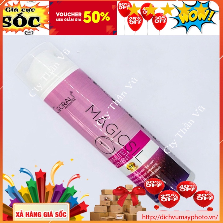 Kem Phục Hồi Tóc  MAGICSIL CEORALI Dành Cho Tóc Hư Tổn, Khô Xơ Do Hóa Chất Trong Quá Trình Uốn Ép –Duỗi –Nhuộm