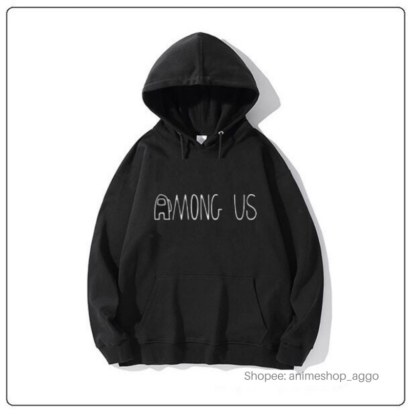 [ BST] Các Mẫu Áo Hoodie Đen Game Among Us Hot Nhất Hiện Nay