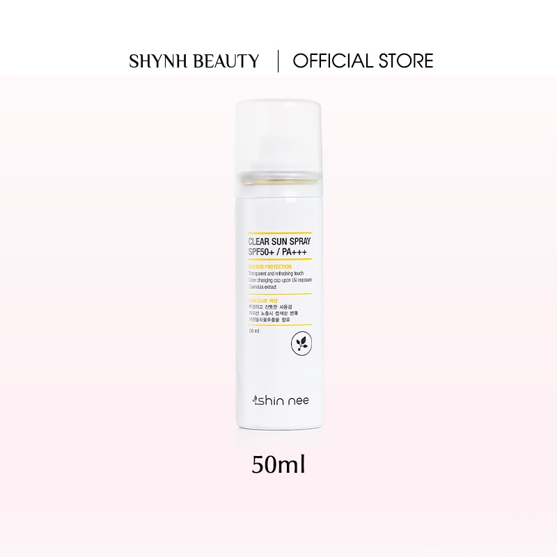 [Mã BMBAU50 giảm 7% đơn 99K] Xịt chống nắng Clear Sun Spray Shin Nee 50ml