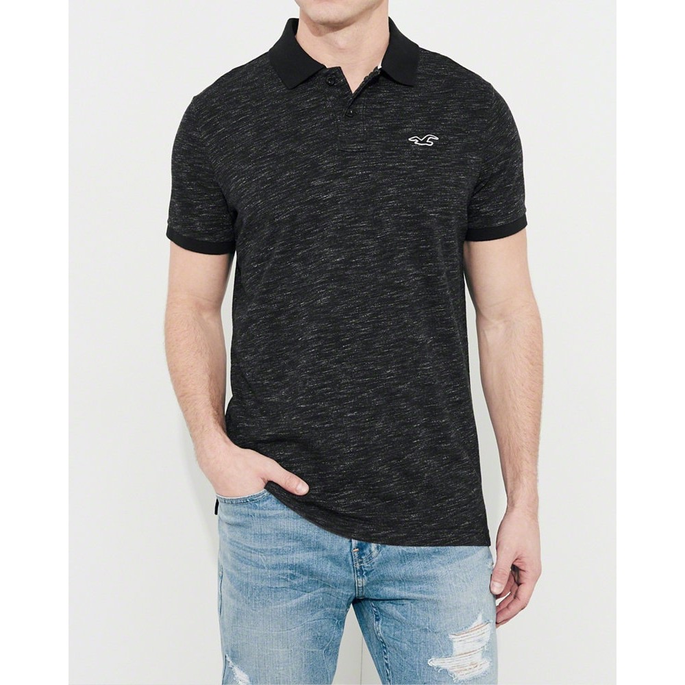 Áo thun nam Hollister HCO-P125 Stretch Pique Icon Polo