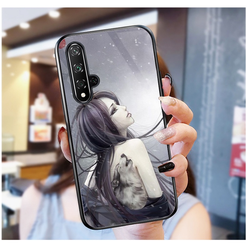 Ốp Lưng HUAWEI NOVA 5T Ốp kính bóng cao cấp mới nhất