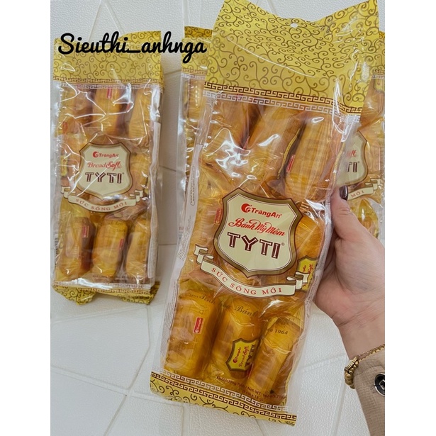 Bánh Mì Mềm TyTi Tràng An túi 18g x 9 Cái