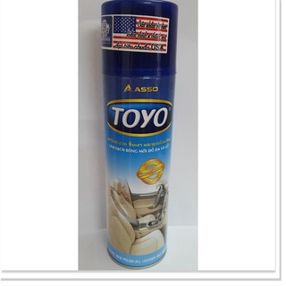 Chai xịt toyo đánh bóng đồ da và gỗ