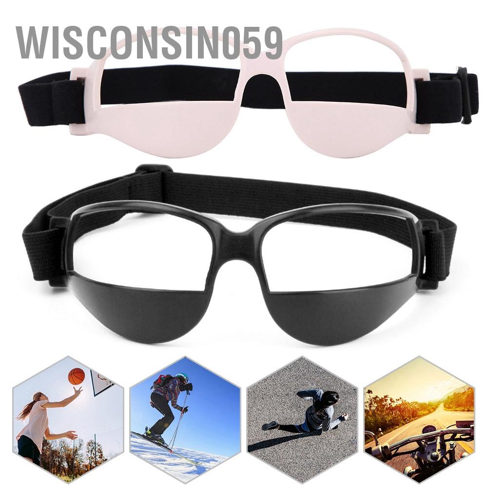 Wisconsin059 Basketball Dribbling Training Eyes Protection Glasses Outdoor Sports Goggles