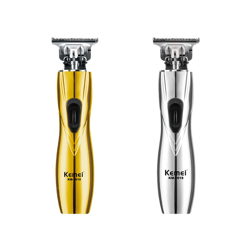 Tông Đơ Kemei Slimline Pro Lưỡi Dao Chữ T Giúp Cạo Sát SIêu Nhẹ D8 Thiết Kế Không / Có Dây Sử Dụng Pin Lithium Ion