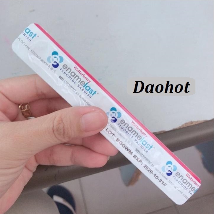 Vecni Flour CÓ VIỀN ĐỎ, kem bôi răng ngừa sâu răng, chống sún răng cho bé