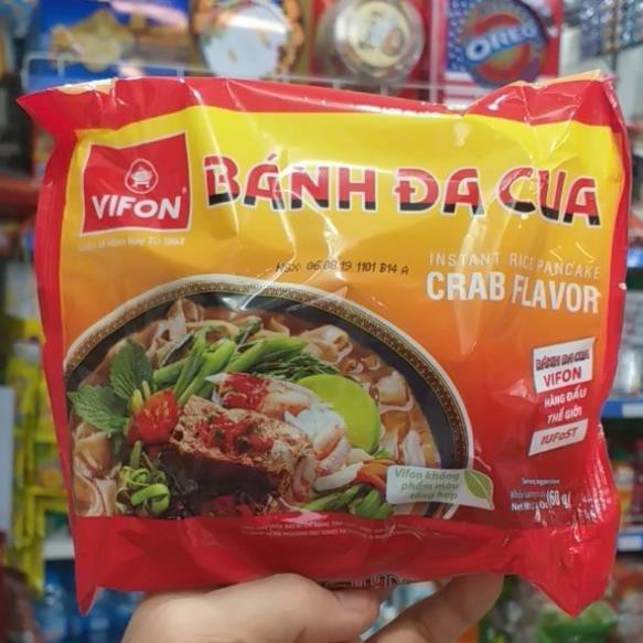 Bánh đa cua Vifon 60g set 3 gói