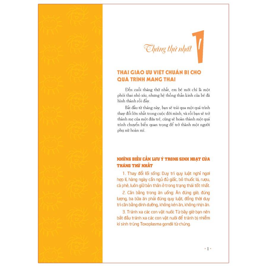 Sách - Hành trình thai giáo - 280 ngày mỗi ngày đọc 1 trang