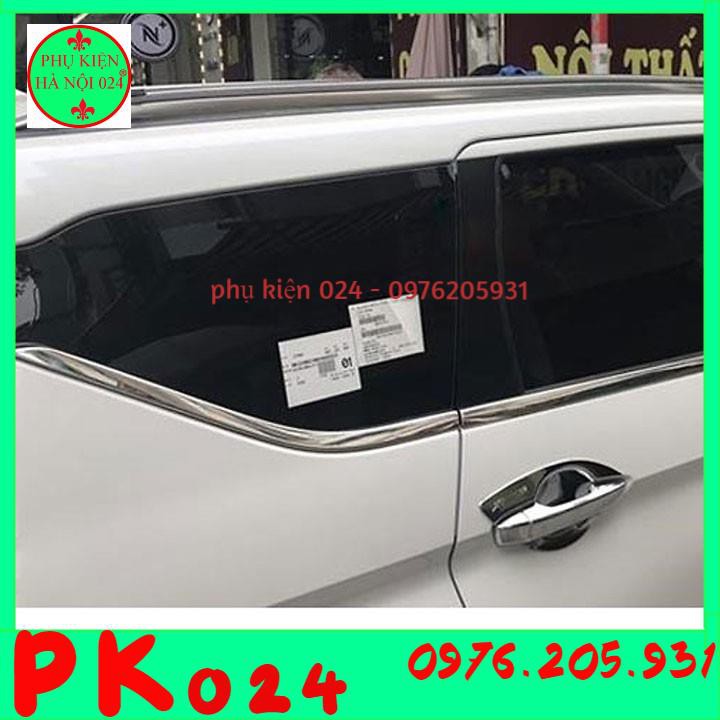 [Mitsubishi Xpander] Bộ Nẹp Viền Cong Kính, Chân Kính Inox Dành Cho Xe Ô Tô Mitsubishi Xpander