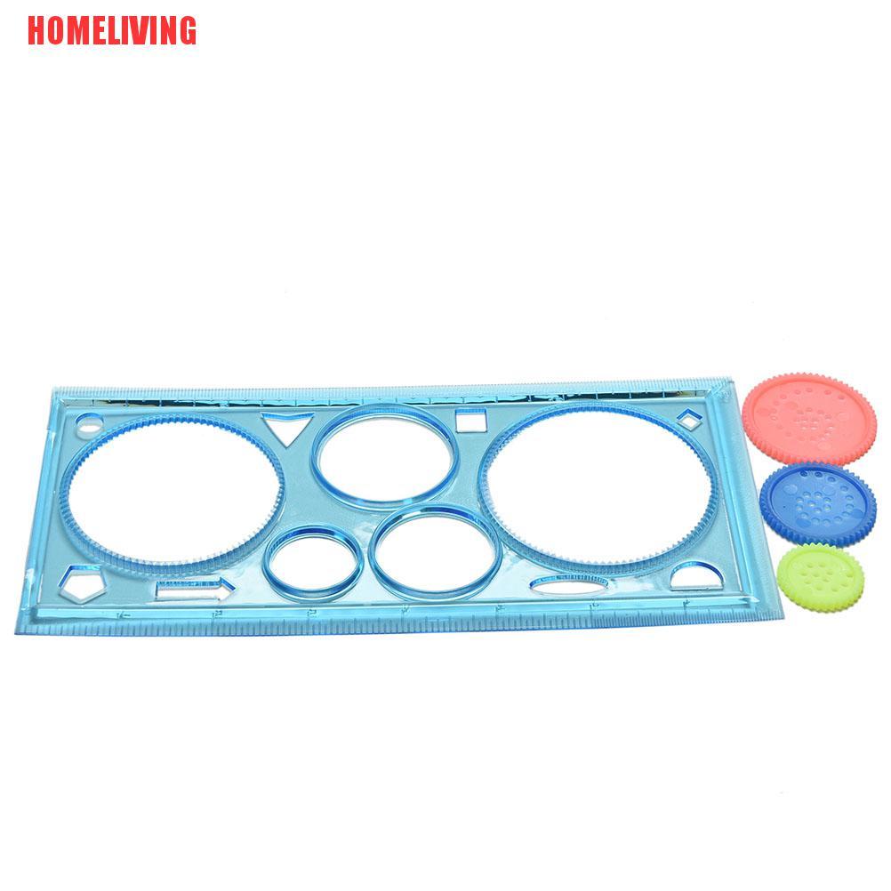 1 Thước Hình Học Vẽ Tranh Nghệ Thuật Cho Bé