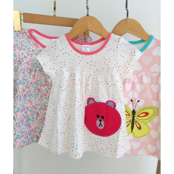 Set 3 chiếc áo váy xuất xịn cho bé gái