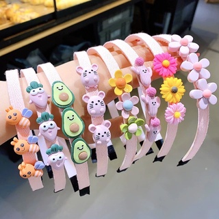 Bờm Tóc Hoa Quả sơn Cute Siêu Xinh Cho Bé gái