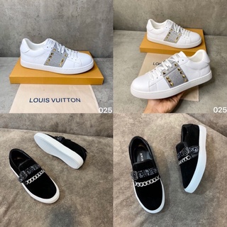 Giày đinh lbt - giày slip on da lộn amiri giầy da nam