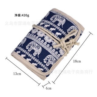Bộ kim móc len kèm dụng cụ hỗ trợ (ví voi)