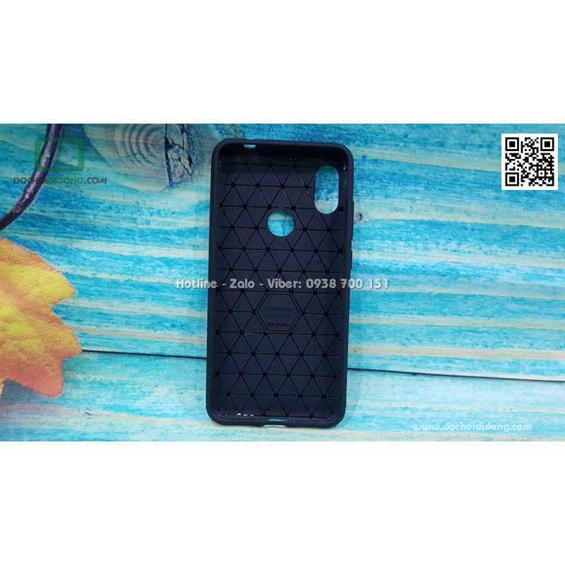 Ốp lưng Xiaomi Redmi Note 6 Pro Likgus chống sốc vân kim loại