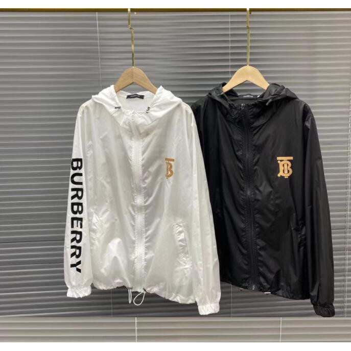 Mới Áo Khoác Hoodie Chống Thấm Nước In Họa Tiết Burberry Size S-4Xl Thời Trang Cho Nam Và Nữ