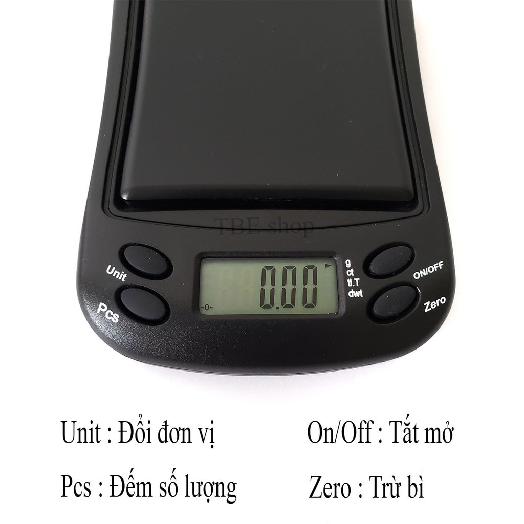 Cân Tiểu Ly Điện Tử 200g 0.01g FEM Chính Hãng Phù Hợp Cân Vàng  TBE Shop