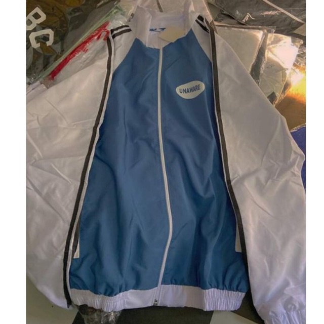 Áo khoác dù jacket bóng chày UNFLUOID dù 2 lớp form rộng nam nữ