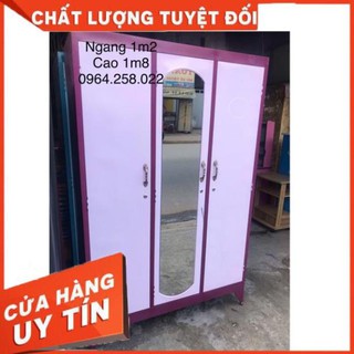 Tủ sắt ngang 1m2 cao 1m8 sg