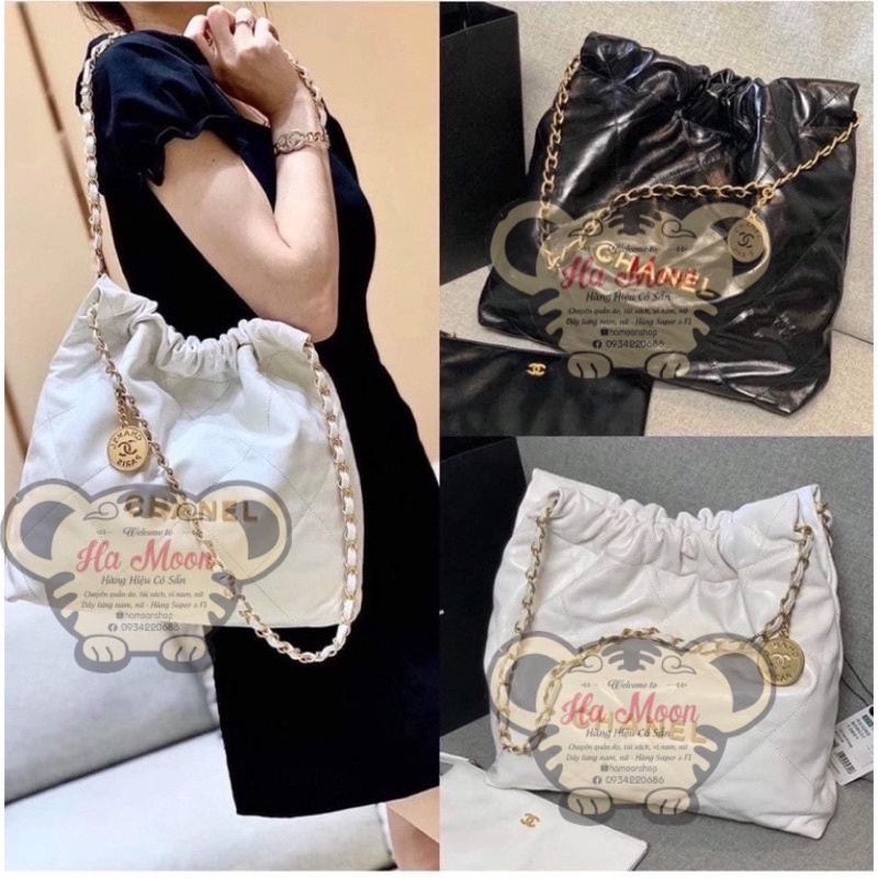 Túi Xách Cao Cấp Về 2 Màu Đen & Trắng Sz35cm