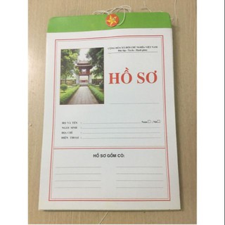 Combo 5 bộ Hồ Sơ Xin Việc