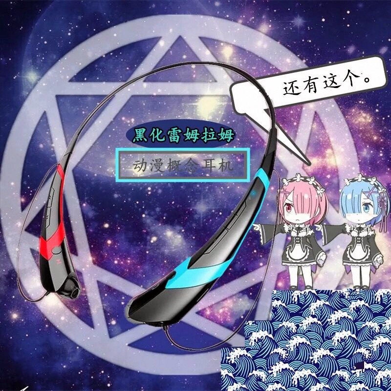 Tai Nghe Thể Thao Không Dây One piece re:zero Tokyo ghoul Hắc quản gia Hatsune MIKU Anime manga nhiều mẫu