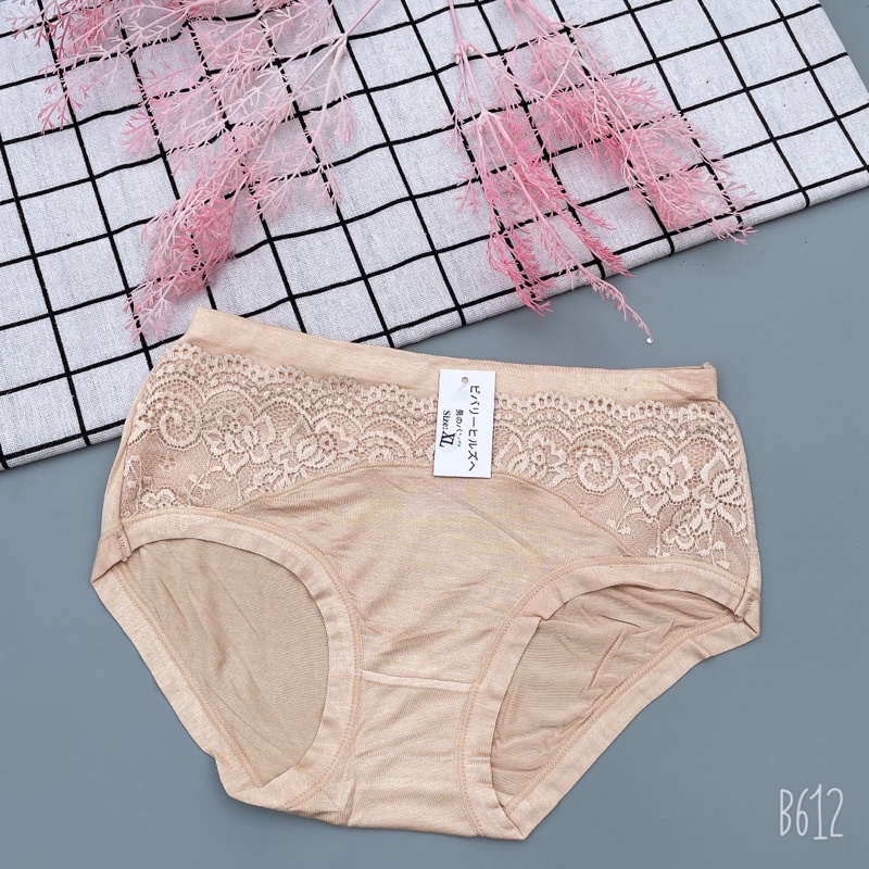 10 Quần lót cotton pha ren 100% (lố 10c) 511