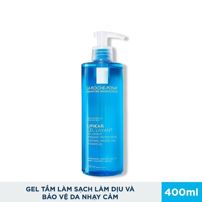 La Roche-Posay Gel Tắm Giúp Làm Sạch Làm Dịu Bảo Vệ Da Dành Cho Da Nhạy Cảm Phù Hợp Cho Trẻ Em 400ml
