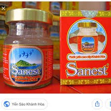 Nước Yến Sào Cao Cấp Khánh Hòa Sanest Có Đường Lọ 70ml