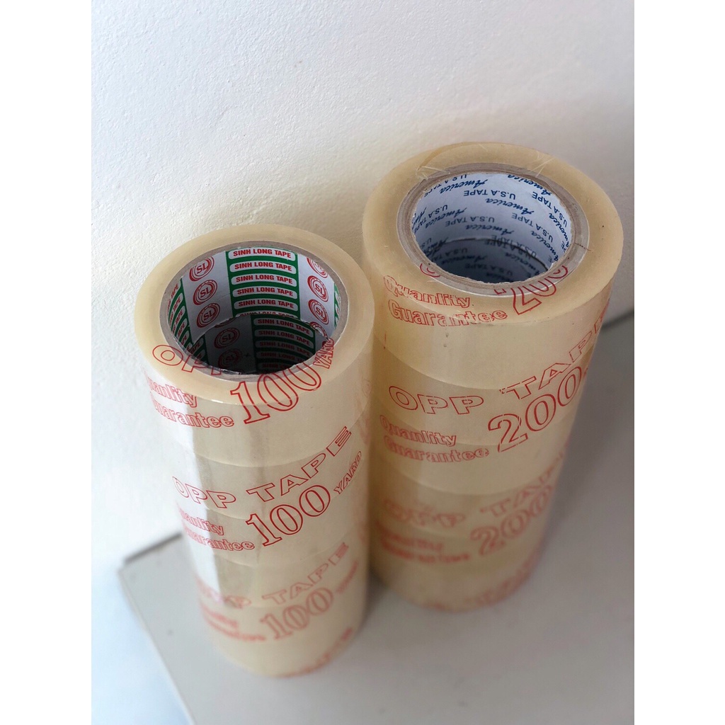 Băng keo trong, đục 100 200yard, băng keo xốp, giấy, alu