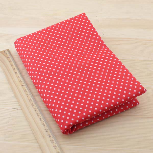 Cuộn Dây Vải Trơn Màu Đỏ 50 * 50cm 7