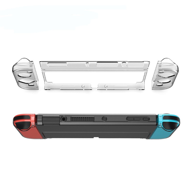 Ốp Bảo Vệ Bằng Silicone Chống Sốc Cho Tay Cầm Chơi Game Switch OLED Trái Phải