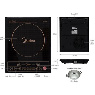 BẾP ĐIỆN TỪ MIDEA MI-SV19EH