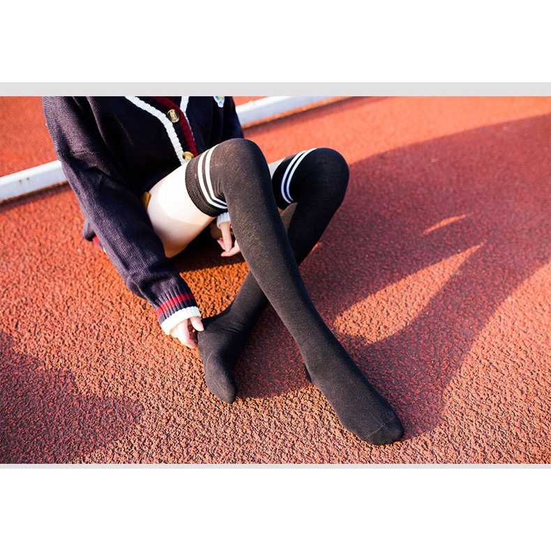 DUNEA Vớ Cổ Cao Phong Cách Nhật Hàn Cho Nữ Sinh