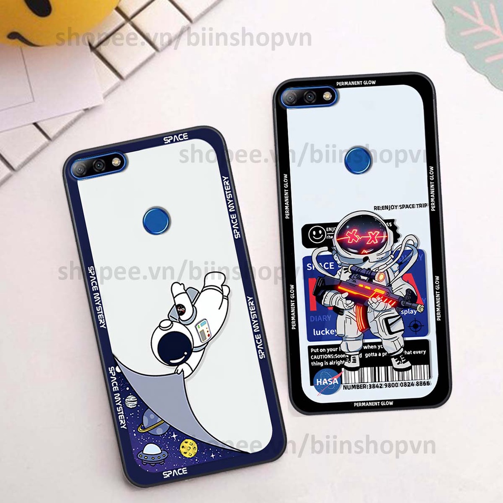 Ốp Huawei Y7 Prime 2018 / Y7 Pro 2018 phi hành gia vũ trụ space.x siêu đẹp, thời trang