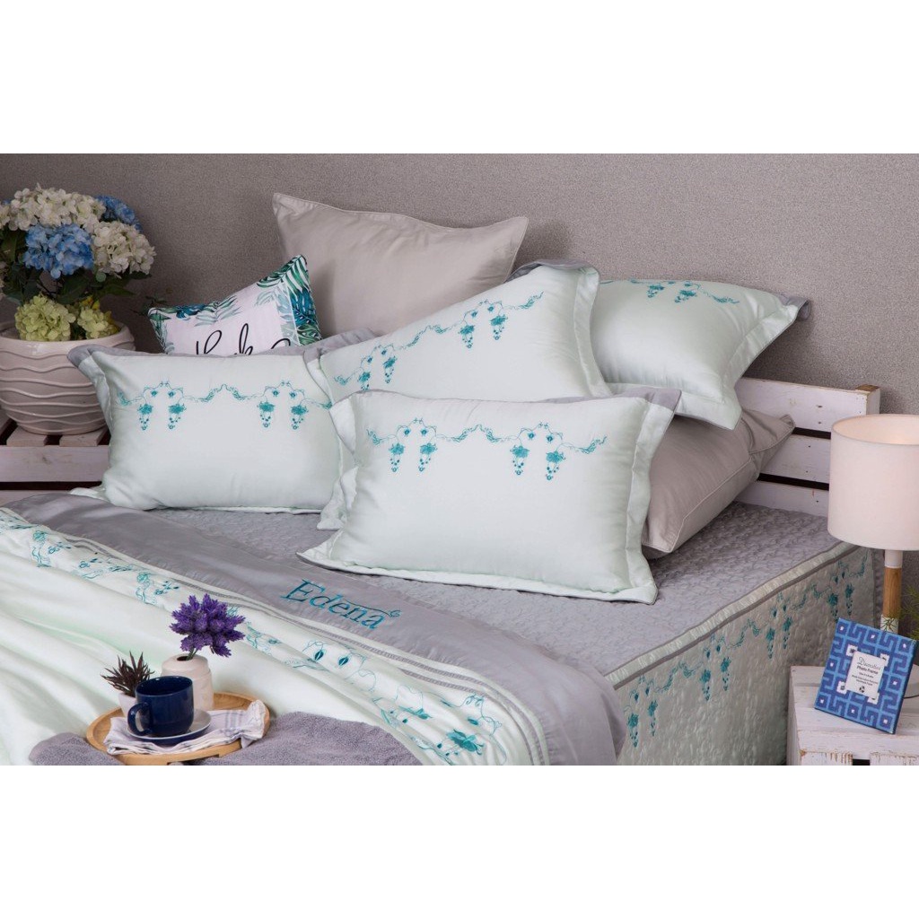 Vỏ Gối Nằm và Gối Ôm Tencel Edena - Cao Cấp, Chính Hãng